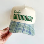 Kinda Outdoorsy Vintage Trucker Hat