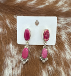Little Desert Jasper Mutlicolored Earrings