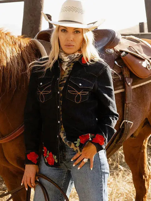 Rancher’s Sweetheart Button Up