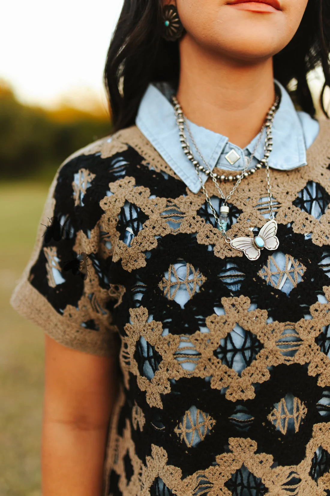 Wild West Weaves Sweater