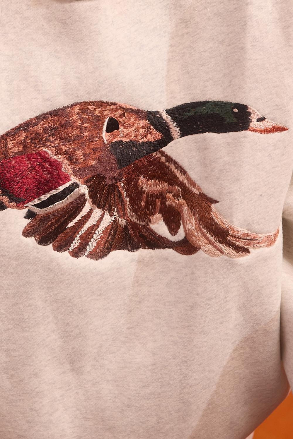 Mallard Embroidered Wildlife Sweatshirt