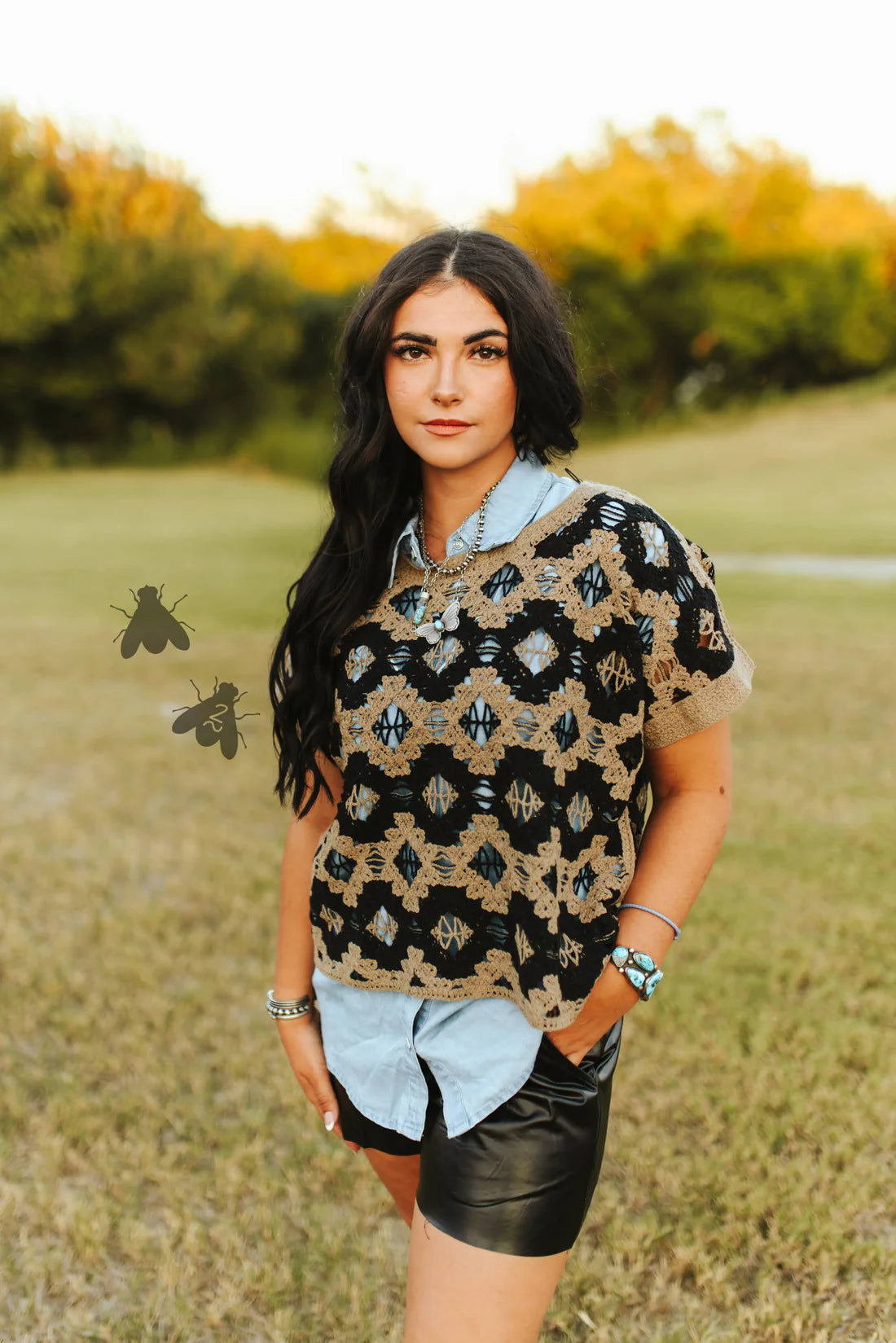 Wild West Weaves Sweater