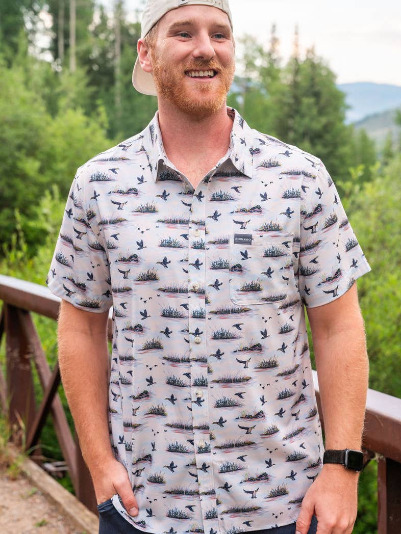 Duck Hunt Performance Button Up