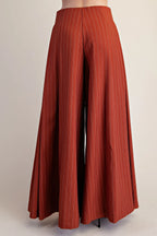 A-Line Palazzo Wide Leg Stripe Pants