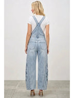 HIGH Rise Overalls Embroidery