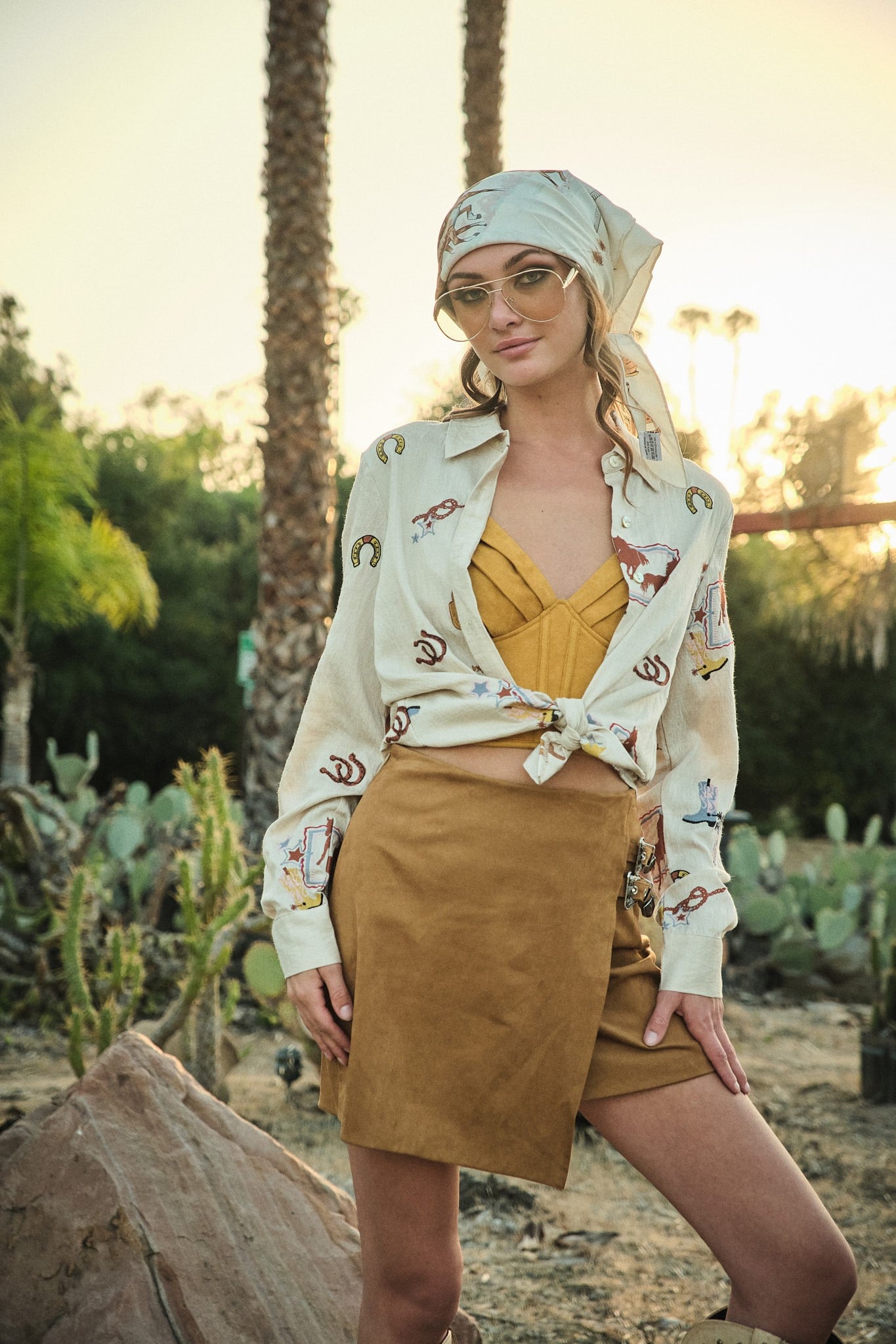 Western Embroidered Shirt