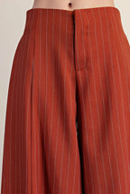 A-Line Palazzo Wide Leg Stripe Pants