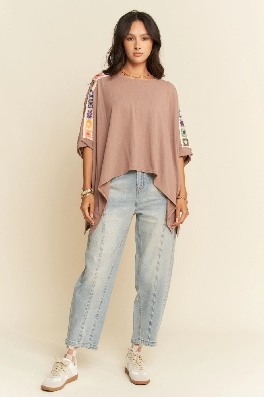 Crochet Trim Blouse