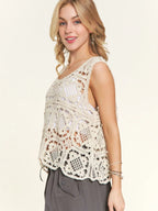 Boho Casual Crochet Tank Top
