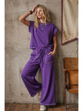 Scuba Contrast Stitch Lounge Set