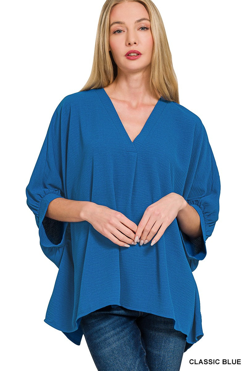 Flowy V-Neck Top
