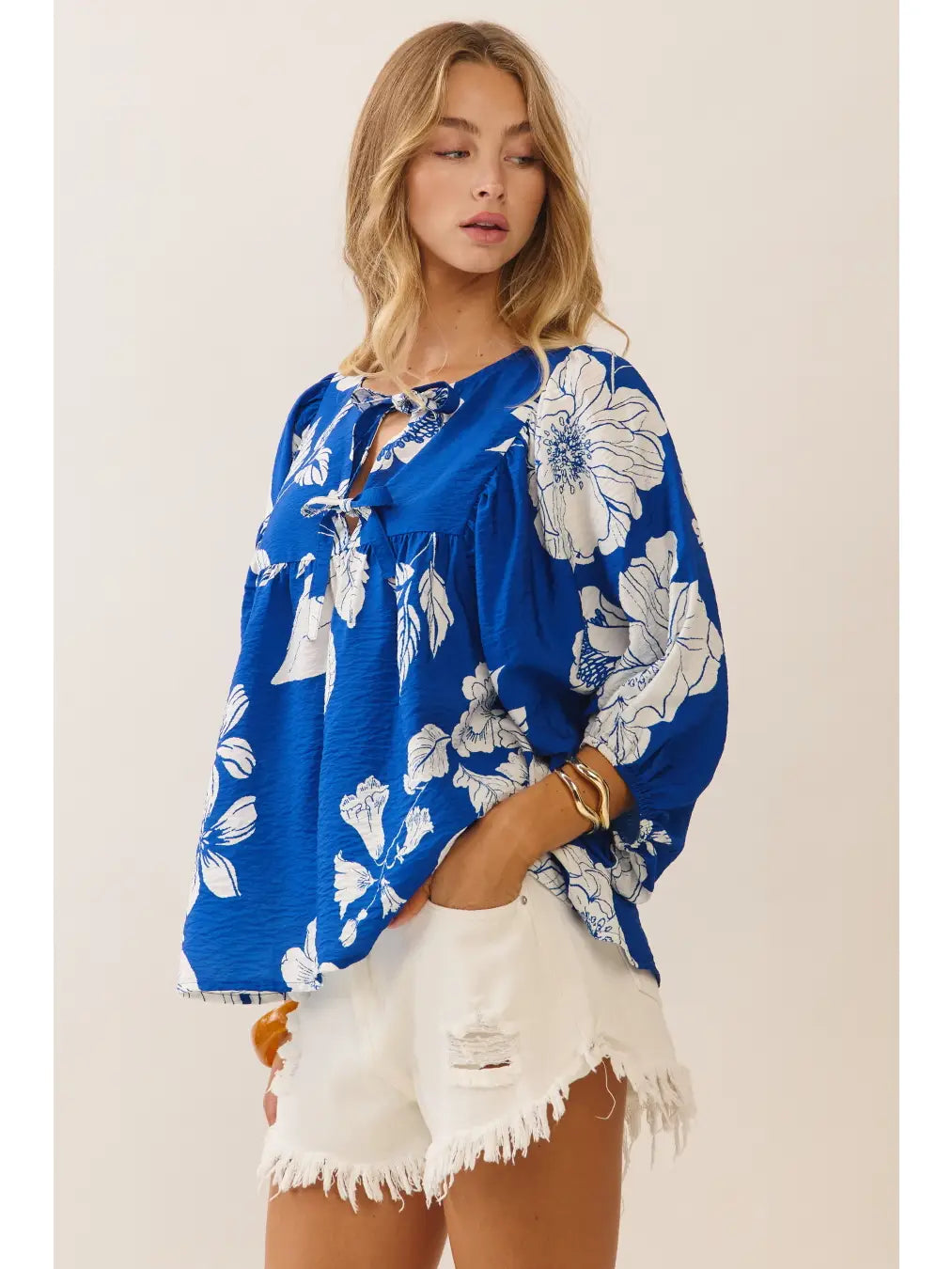 Floral Print Blouse