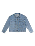 Stud Detail Chest Pocket Denim Jacket