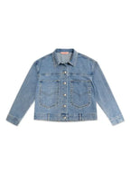 Stud Detail Chest Pocket Denim Jacket