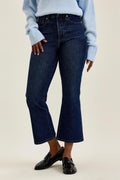 HW Amy Kick Flare Dk Rustic Indigo