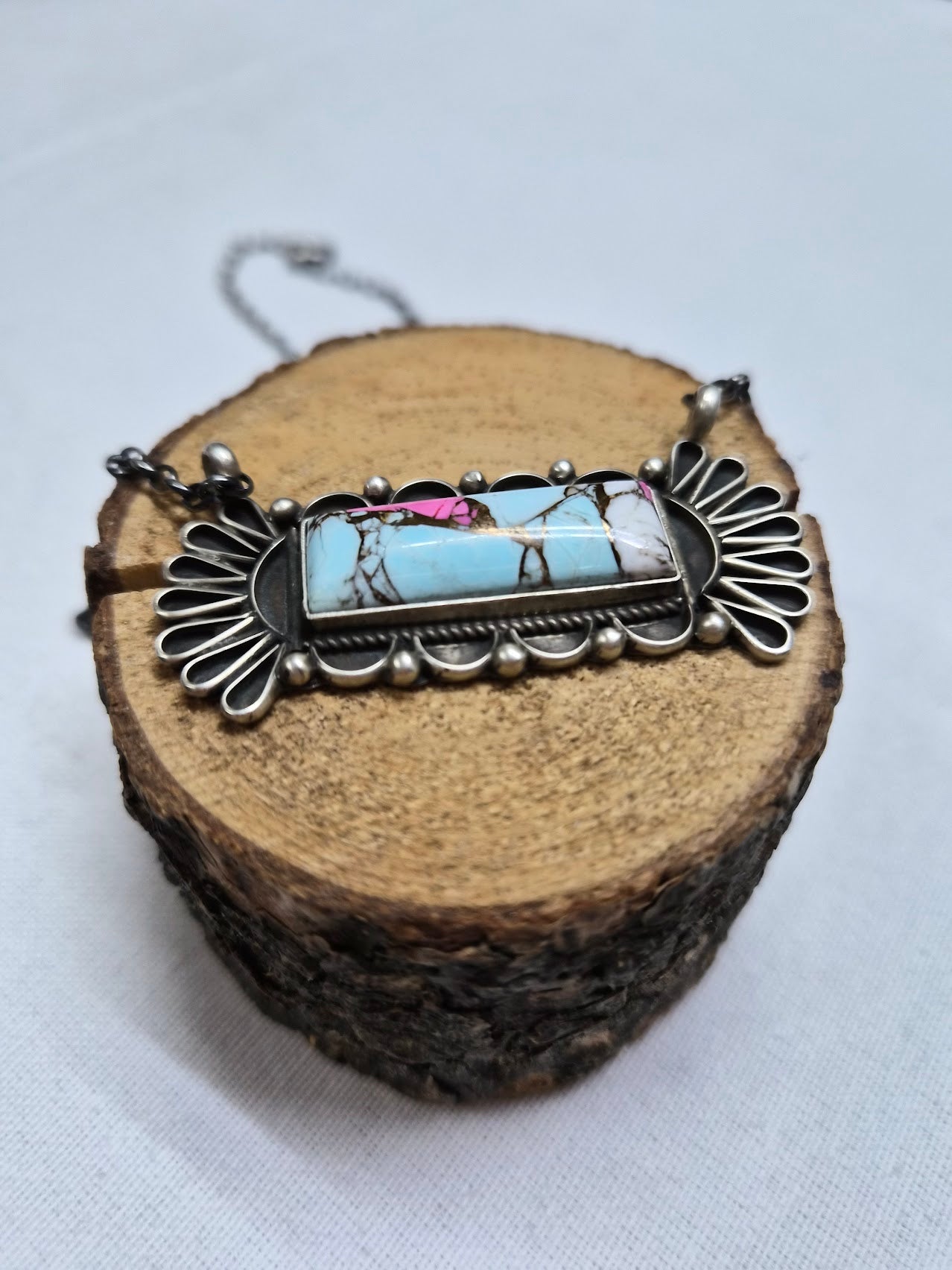 Cotton Candy Bar Necklace #66