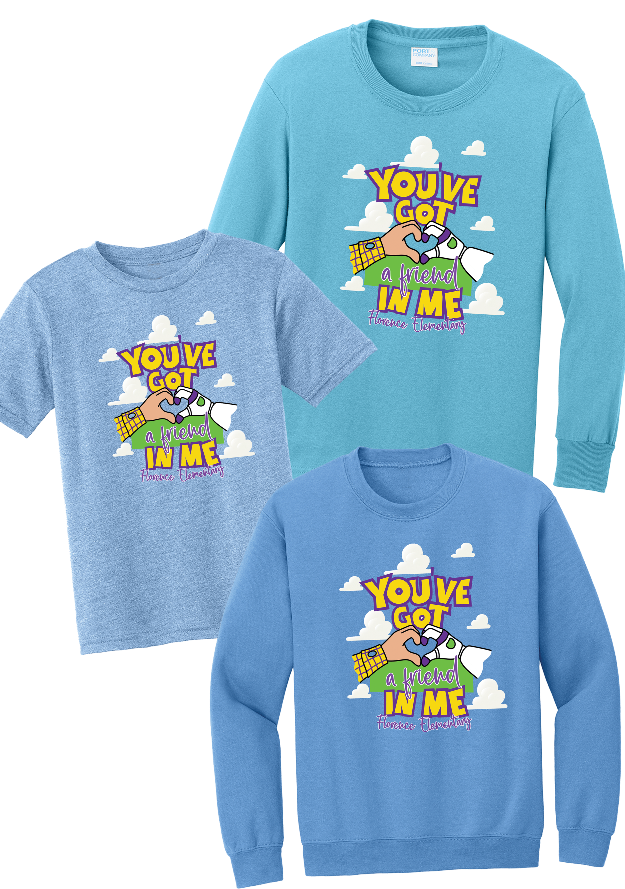 FES Fall Back-to-School Tee - You've Got a Friend in Me!