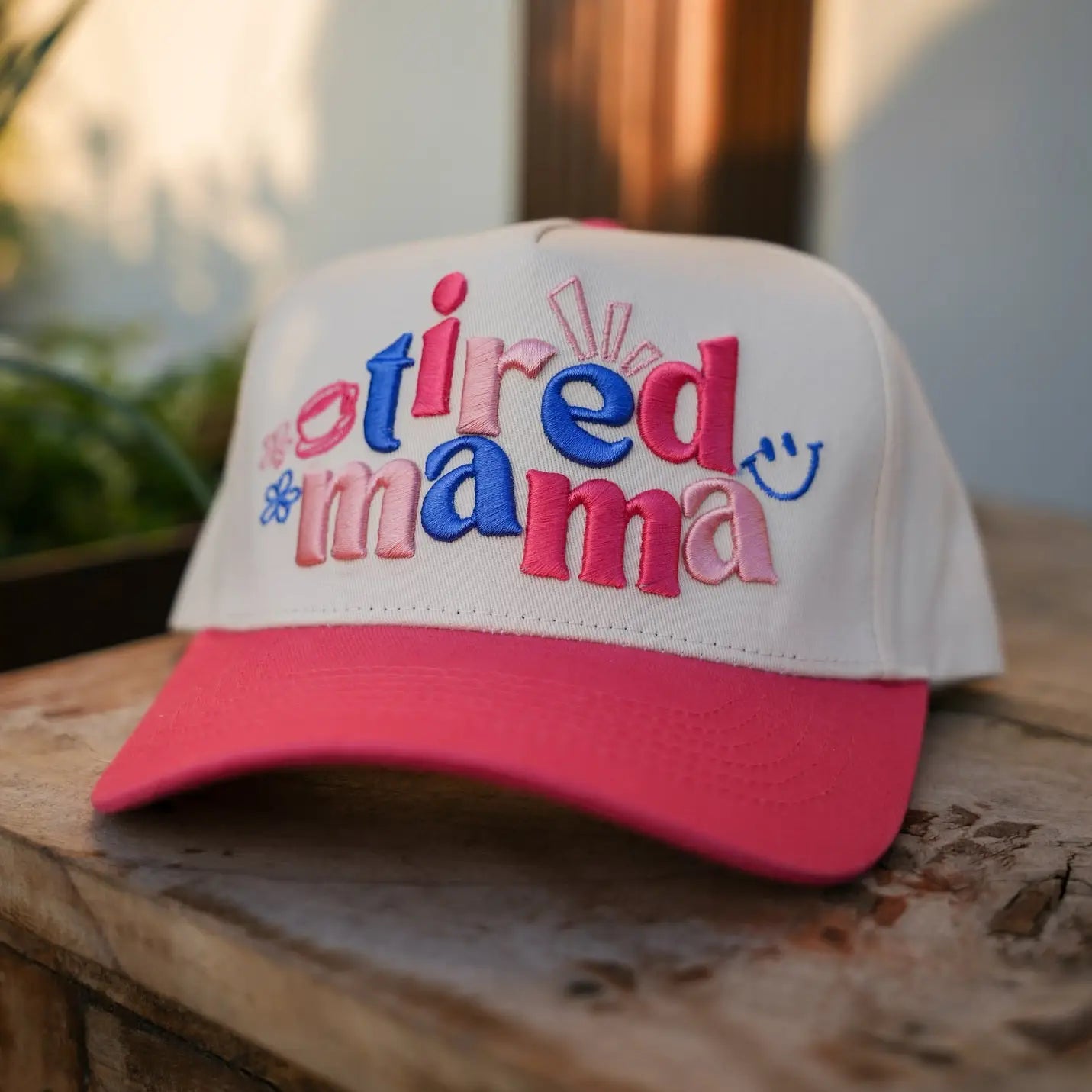 Tired Mama Canvas Cap