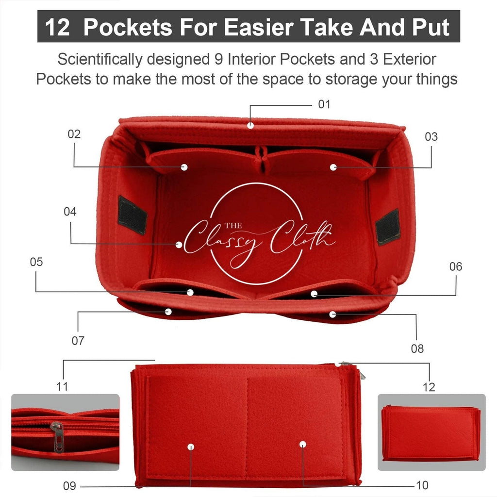 Tote Bag Purse Organizer Insert
