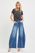 Slouchy Barrel Curvy Sideseam Jeans