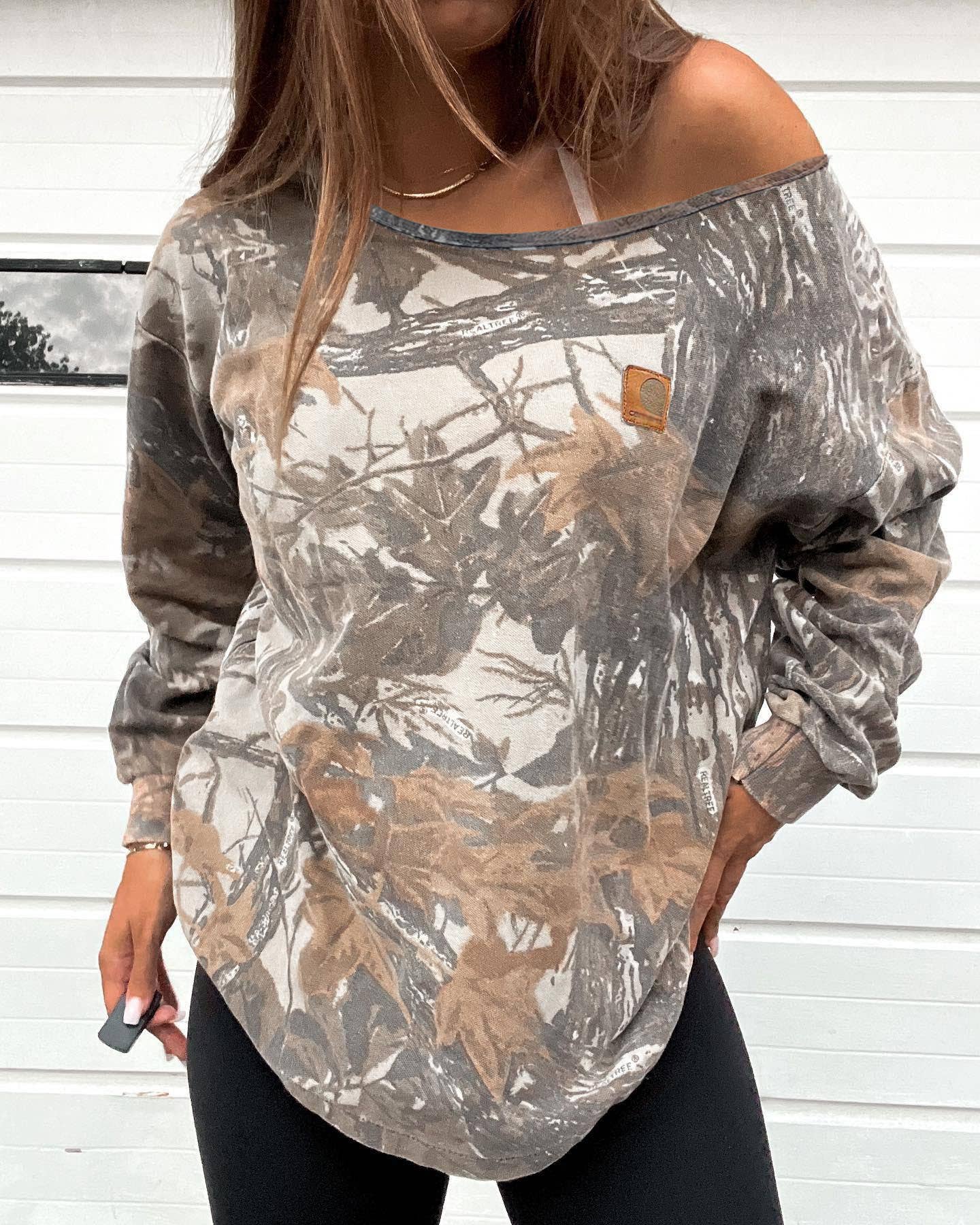 Crewneck Camo Sweatshirt