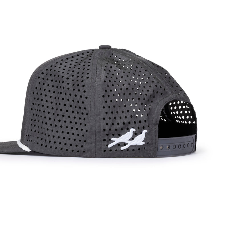 Feather Perforated Nylon Cap