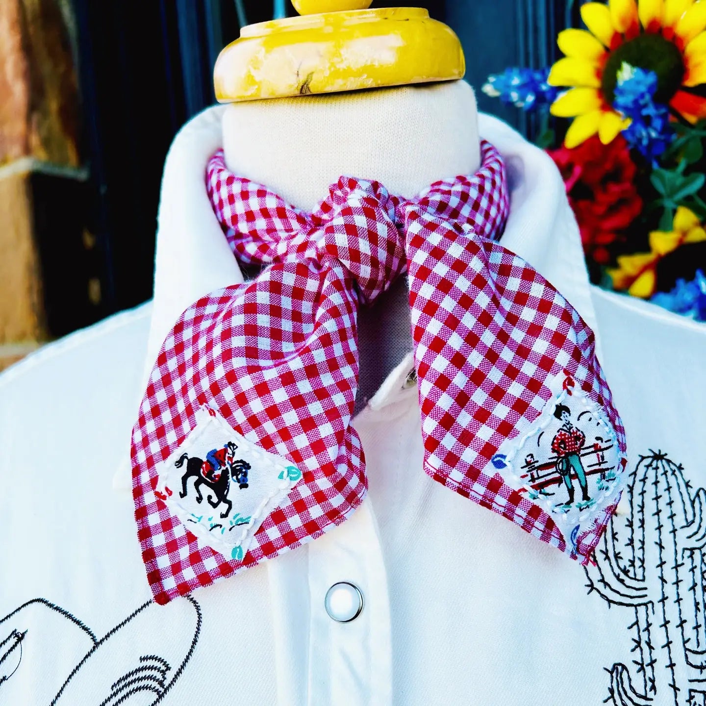 Embroidered Cowpunchers Bandana