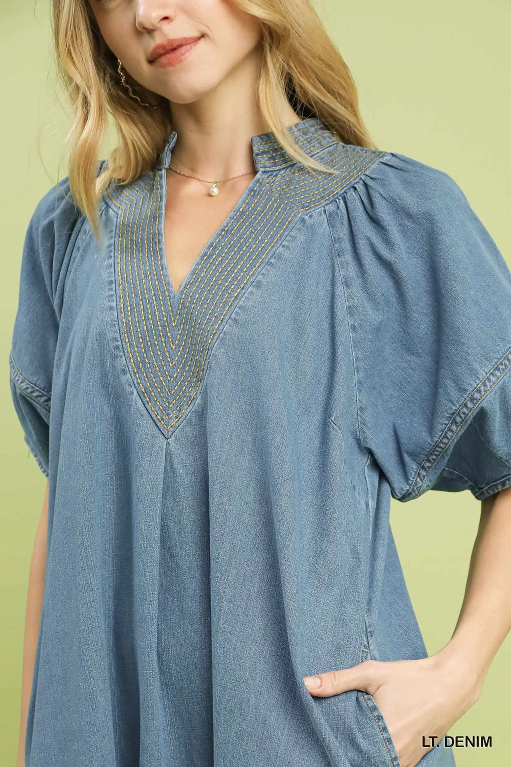 Denim Mini Dress