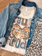 Boho Butterfly God Graphic Tee