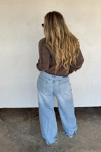 Quincy Wide Leg Jeans
