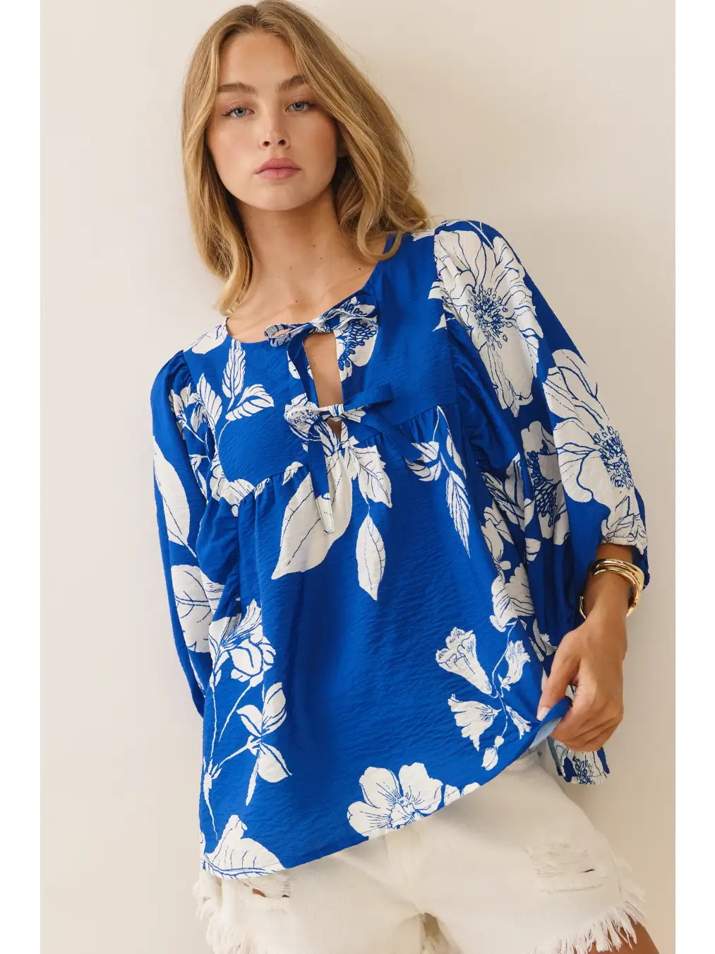 Floral Print Blouse