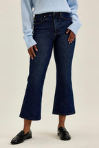 HW Amy Kick Flare Dk Rustic Indigo
