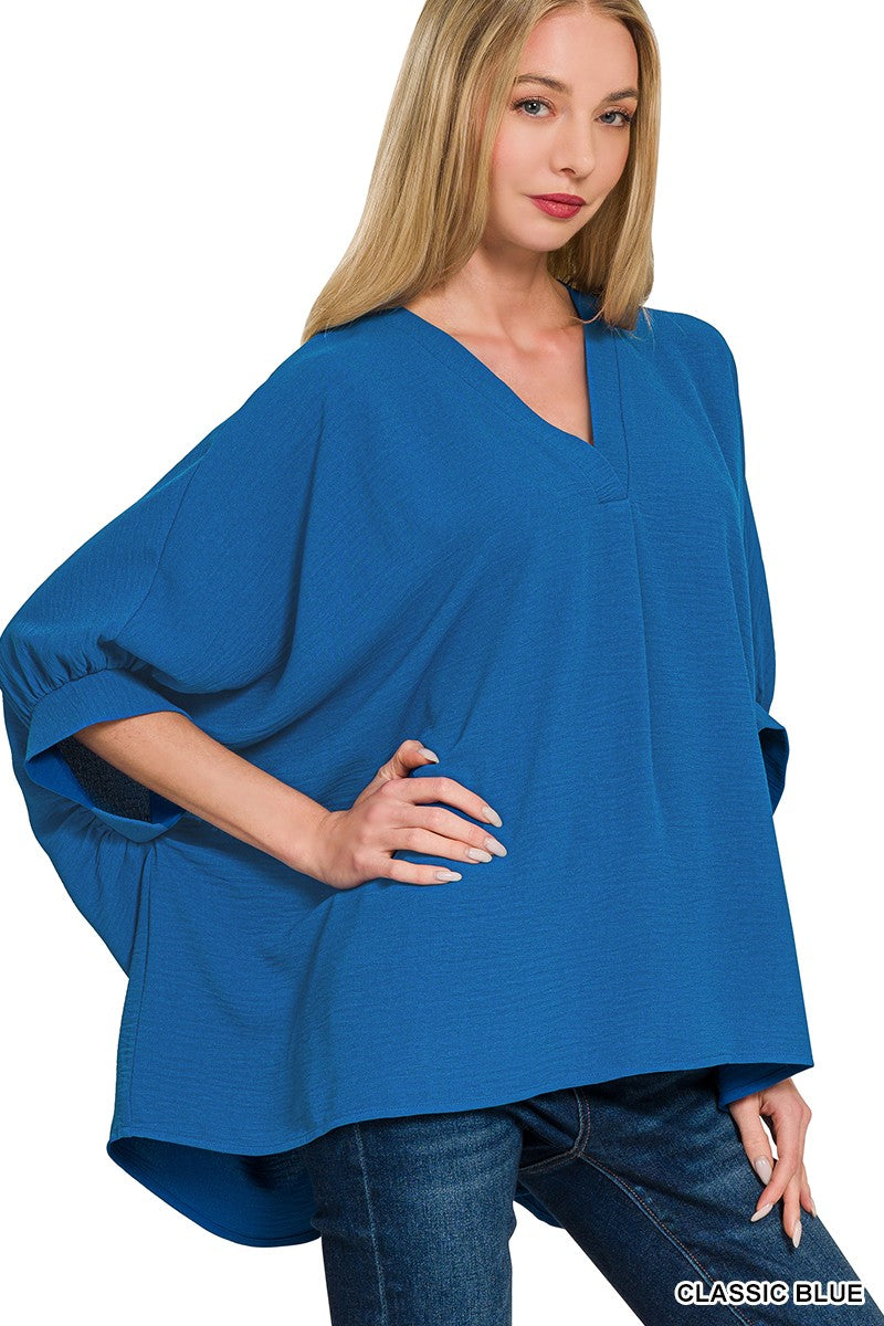 Flowy V-Neck Top