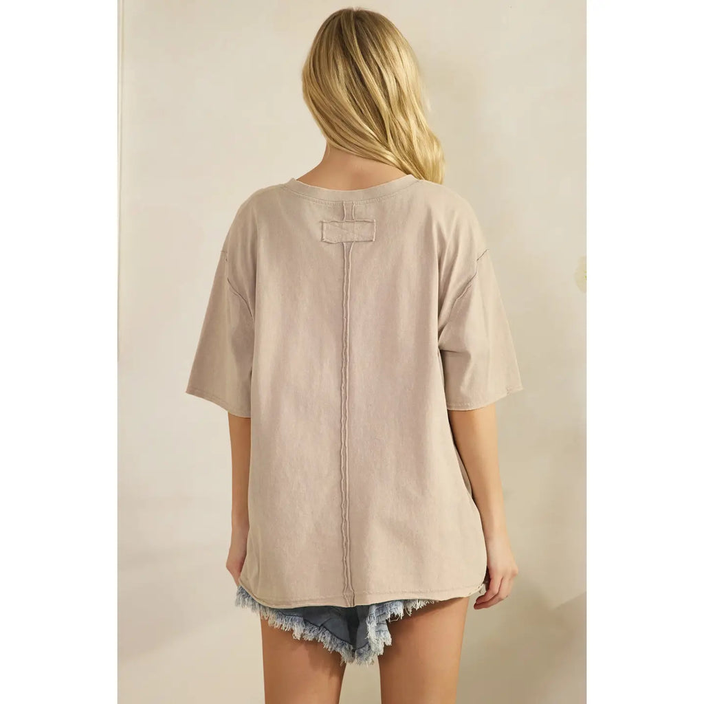 Lucky Charm Horseshoe Oversized Tee