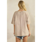 Lucky Charm Horseshoe Oversized Tee