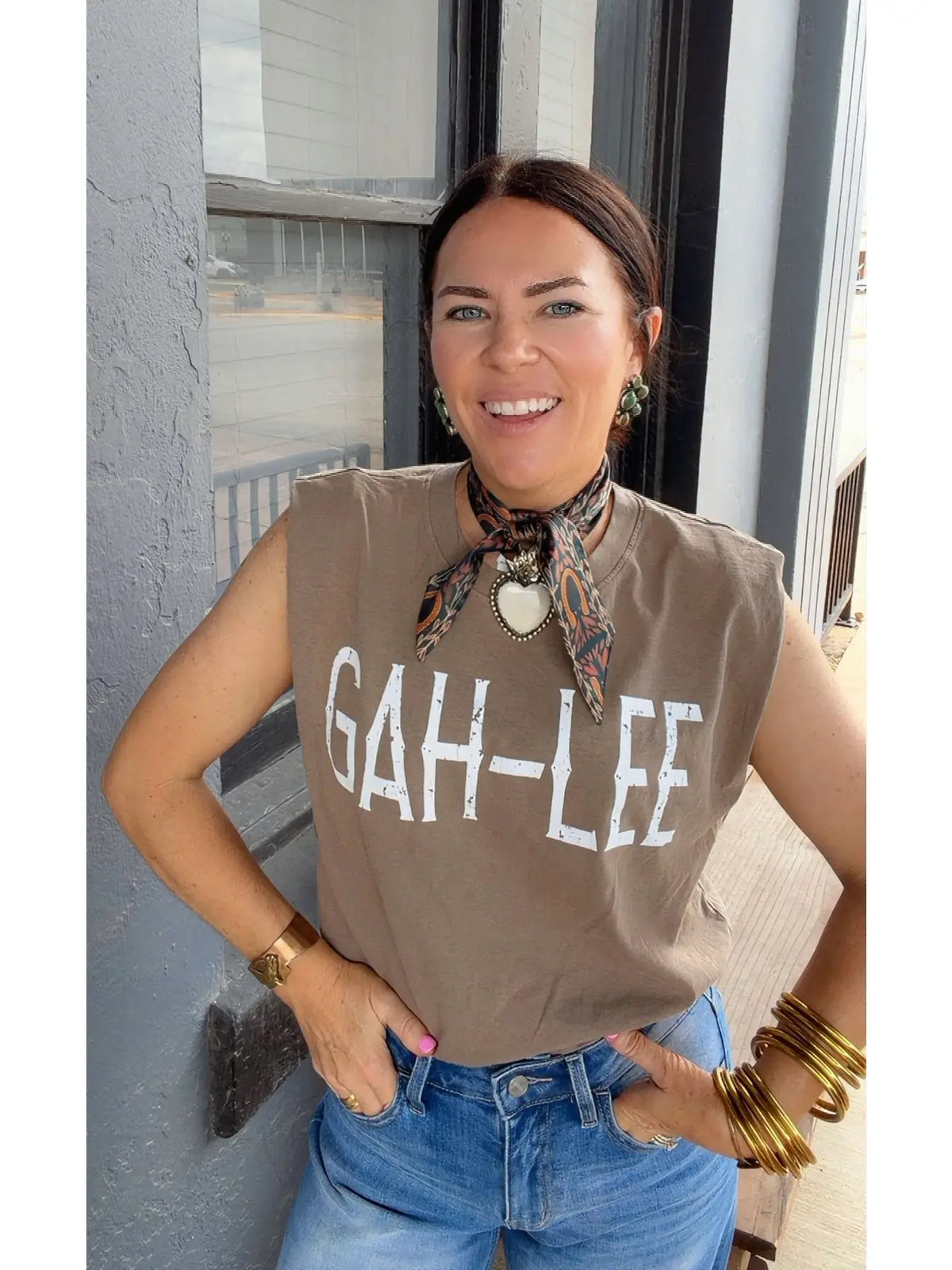 Gah-Lee Boxy Tank