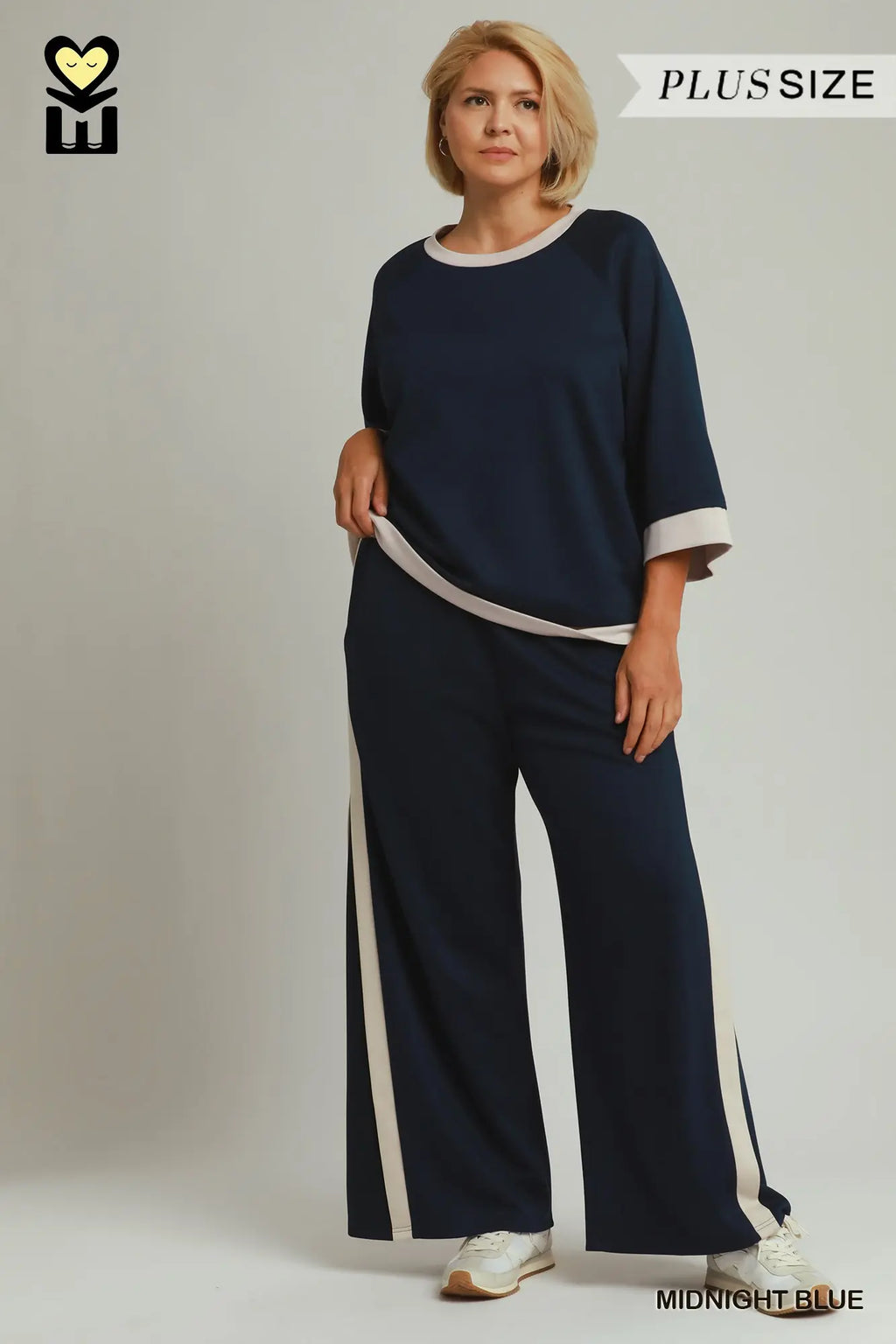 Colorblock Crewneck Raglan Sleeve Top