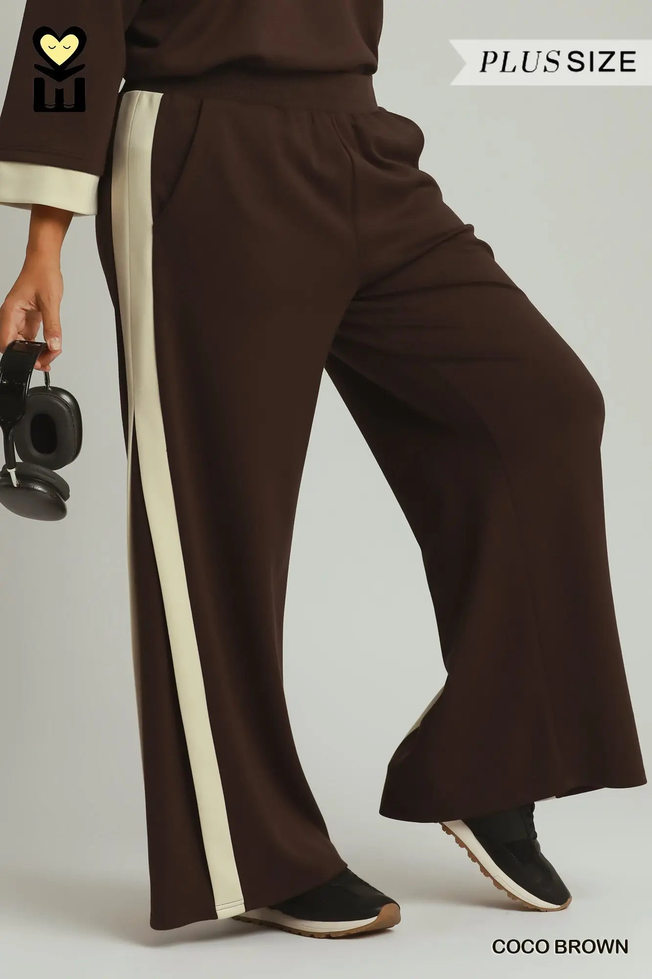 Colorblock Straight Pants 27