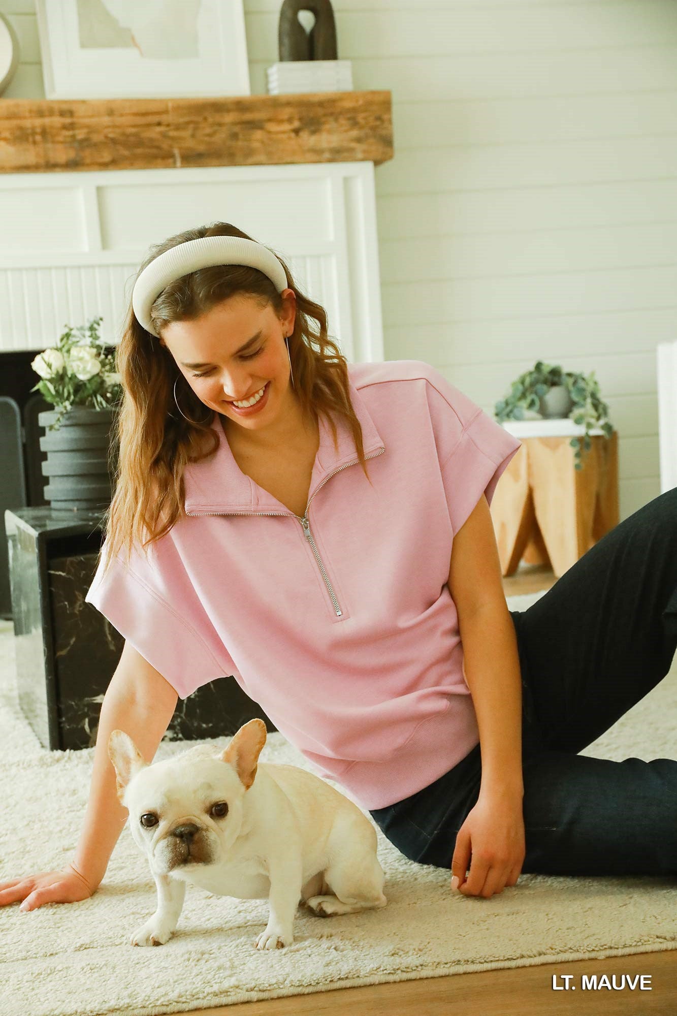 Luxeknit Half Zip Sweatshirt
