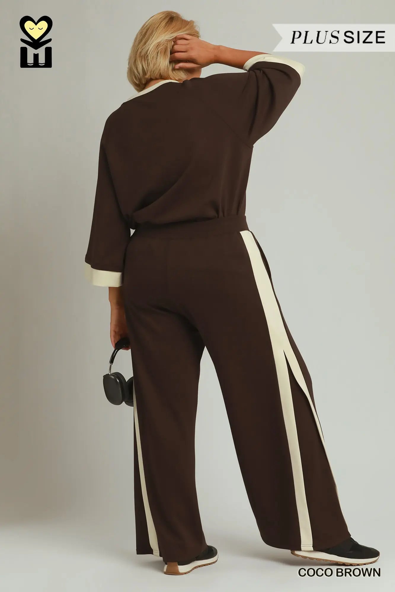 Colorblock Straight Pants 27