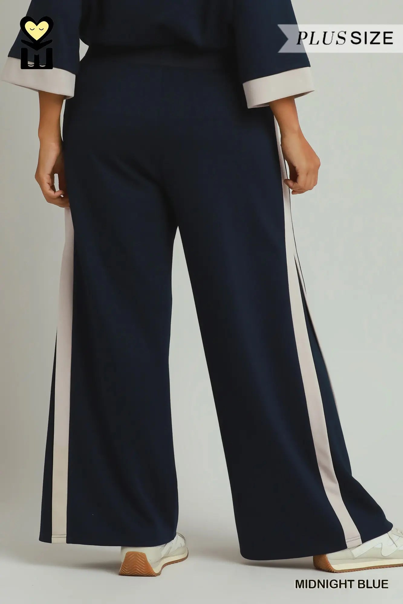 Colorblock Straight Pants 27