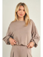 ANWND CROPPED Crewneck Sweatshirt