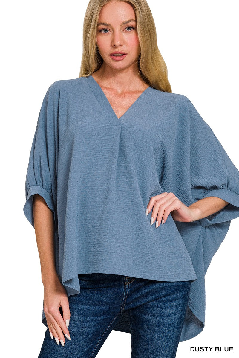 Flowy V-Neck Top