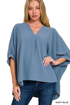 Flowy V-Neck Top