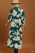 Floral Tiered Maxi Dress