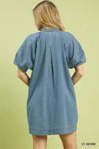 Denim Mini Dress