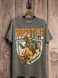 Rodeo Time Bull Ride Graphic Tee