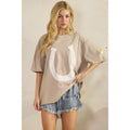 Lucky Charm Horseshoe Oversized Tee