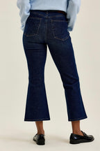 HW Amy Kick Flare Dk Rustic Indigo