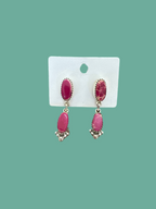 Little Desert Jasper Mutlicolored Earrings